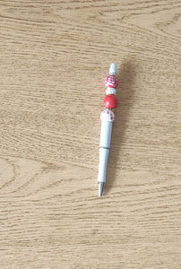 Personalized Beaded Pen with Name | Handmade Custom Pen Gift for Her