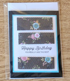 Personalized Birthday Card | Handmade Custom Greeting Card for Any Age