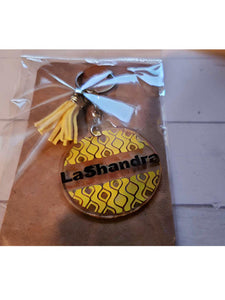 Personalized Acrylic Keychain – Custom Name Keychain |  Custom Keychain for Bags, Keys & Gifts