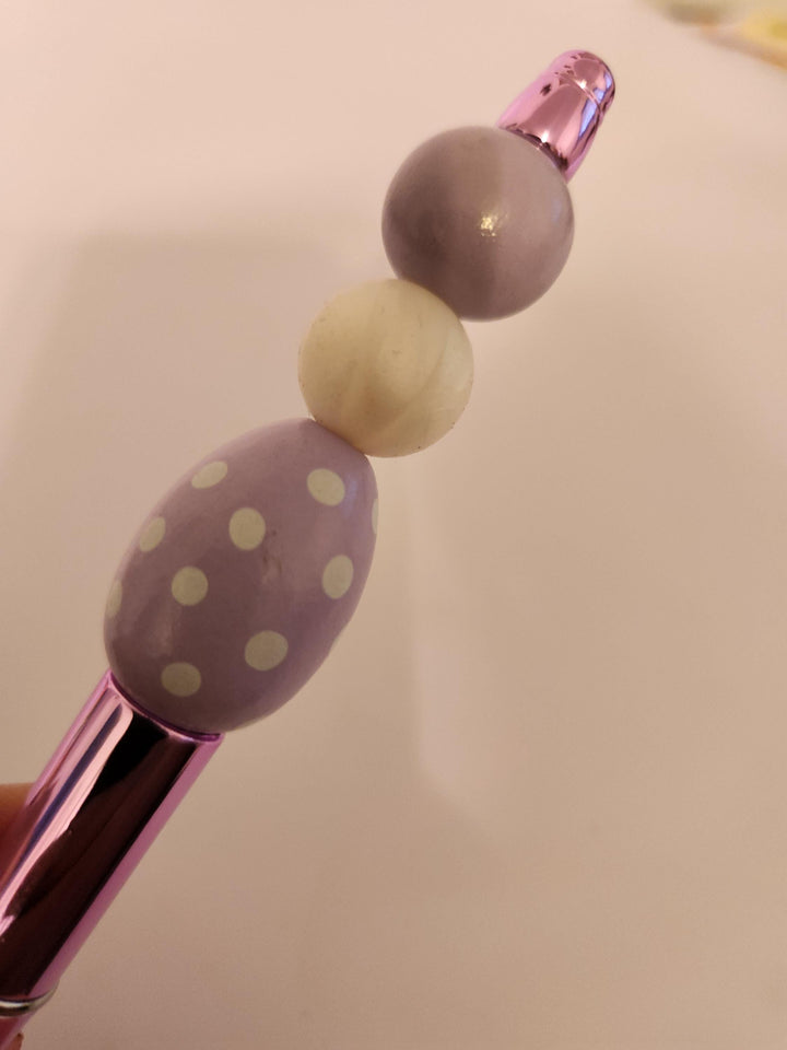 Handcrafted Beaded Pen – Unique Handmade Writing Pen | Elegant Personalized Gift Pen