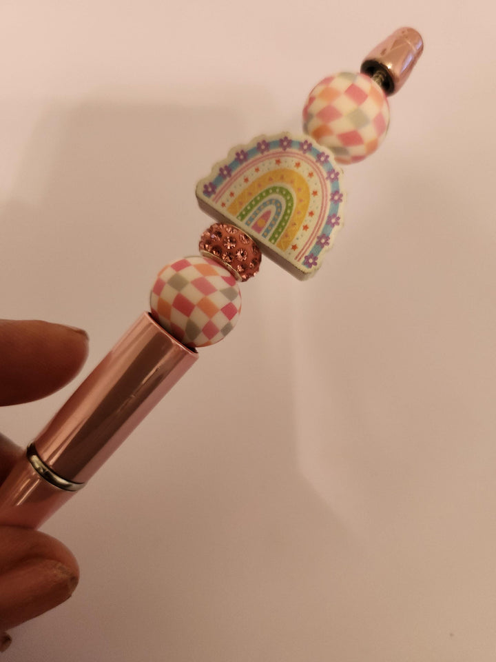 Handcrafted Beaded Pen – Unique Handmade Writing Pen | Elegant Personalized Gift Pen