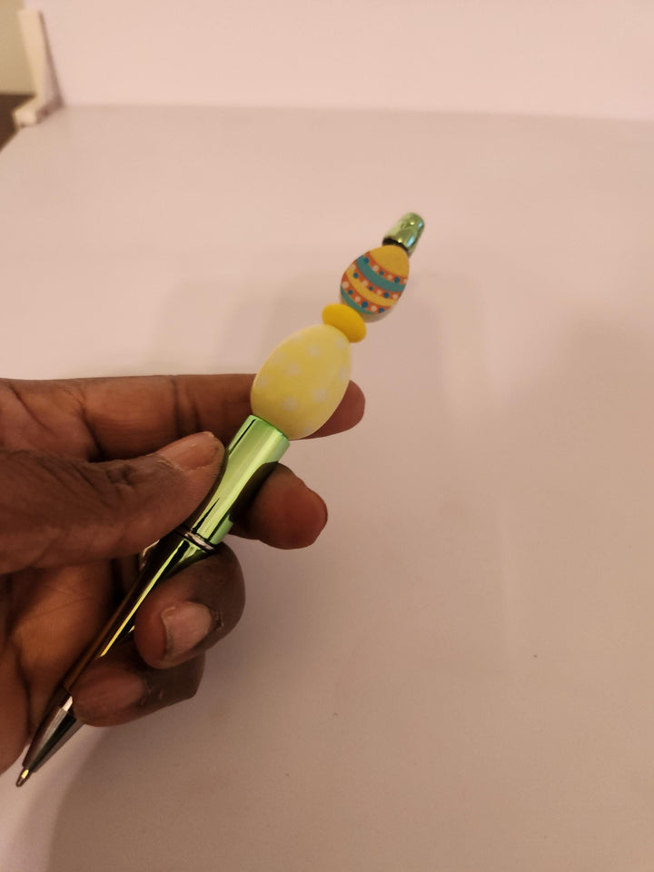 Handcrafted Beaded Pen – Unique Handmade Writing Pen | Elegant Personalized Gift Pen