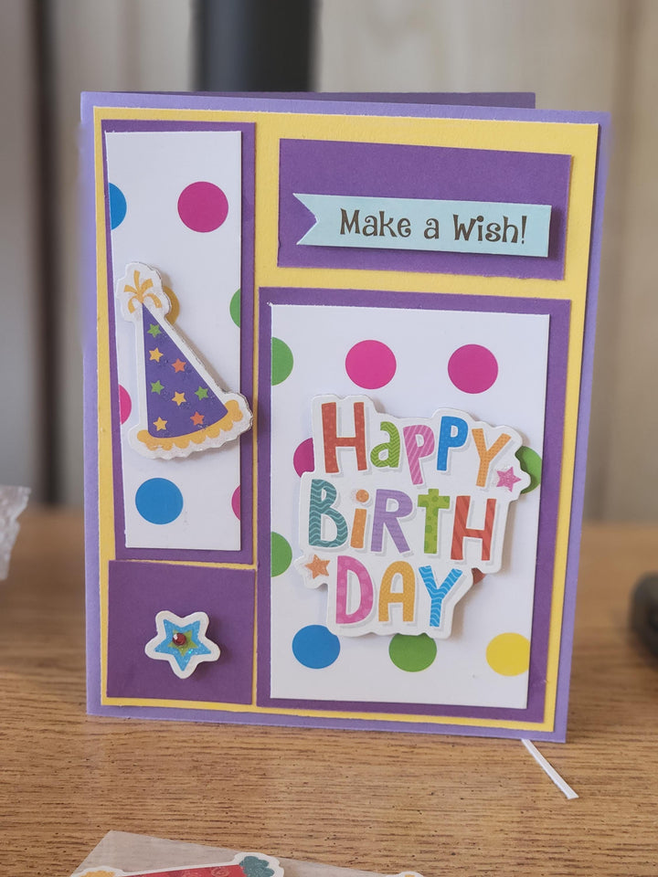 Festive Bright Colors Birthday Cards – Colorful Happy Birthday Greeting Cards