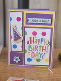 Festive Bright Colors Birthday Cards – Colorful Happy Birthday Greeting Cards