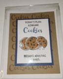 Friendship Cookie Card – Cute Friendship Greeting Card Celebrating the Love of Cookies